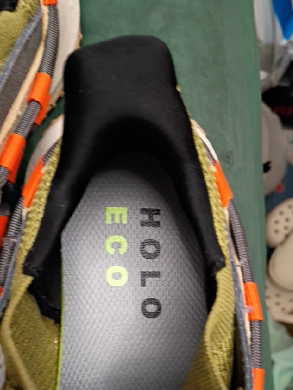 Women's, Holo Zeus Moss, Size 6.5, NWT, Hiker Hybrid, Orange, Olive, & Tan, - Picture 6 of 9